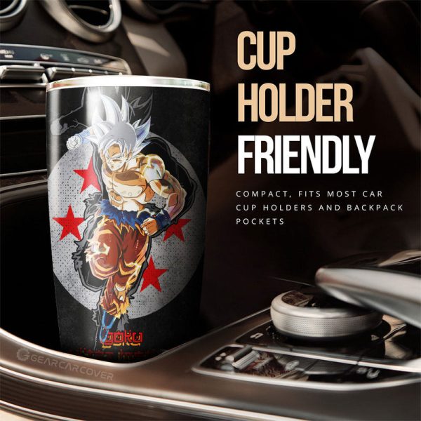 Goku Ultra Instinct Tumbler Cup Custom Car Accessories