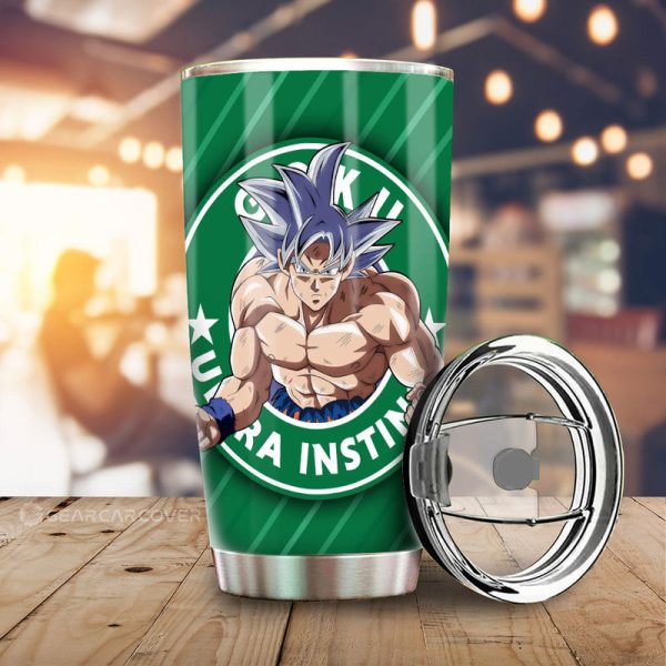 Goku Ultra Instinct Tumbler Cup Custom Car Accessories