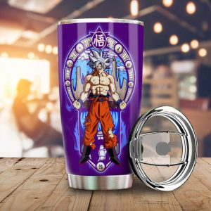 Goku Ultra Instinct Tumbler Cup Custom Car Interior Accessories