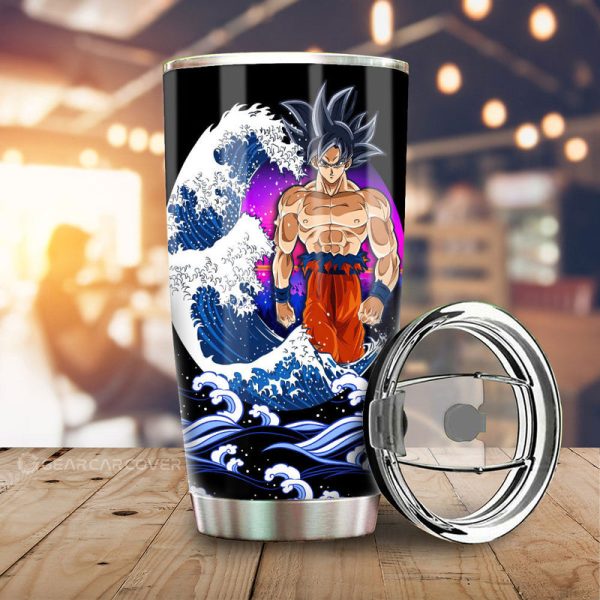 Goku Ultra Instinct Tumbler Cup Custom Car Interior Accessories