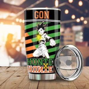 Gon Freecss Tumbler Cup Custom Hunter x Hunter Anime Car Interior Accessories