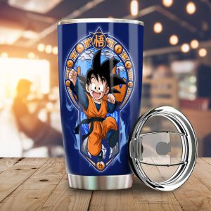 Goten Tumbler Cup Custom Dragon Ball Car Interior Accessories