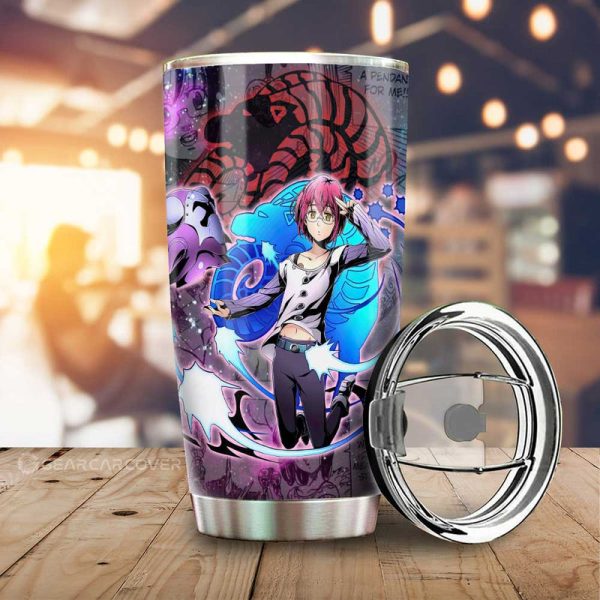 Gowther Tumbler Cup Custom Galaxy Manga Style