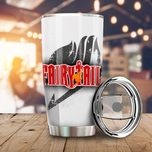 Gray Fullbuster Tumbler Cup Custom Fairy Tail Car Interior Accessories