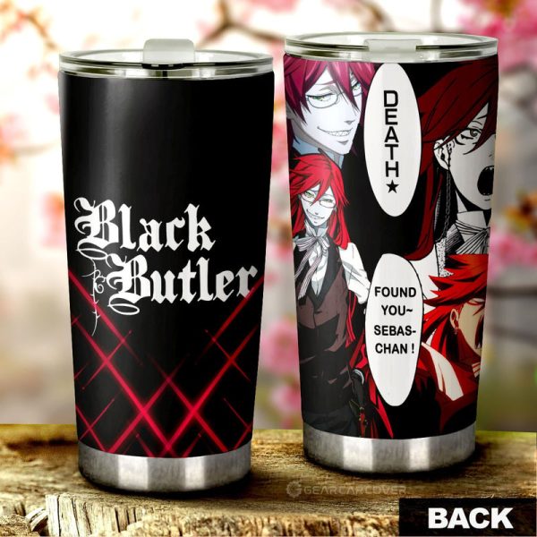 Grell Sutcliff Tumbler Cup Custom Black Butler Car Accessories