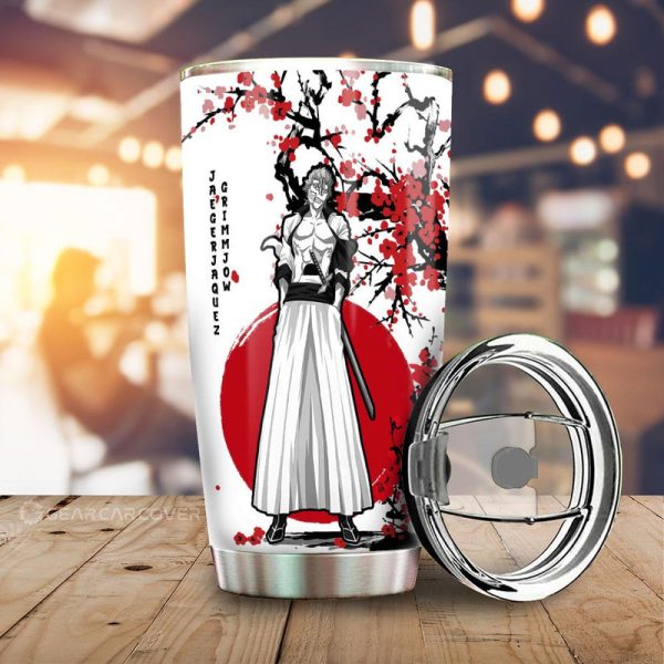 Grimmjow Jaegerjaquez Tumbler Cup Custom Japan Style Bleach Car Interior Accessories