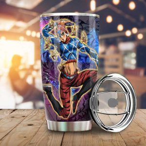 Guido Mista Tumbler Cup Custom JJBA Anime Car Accessories Galaxy Style