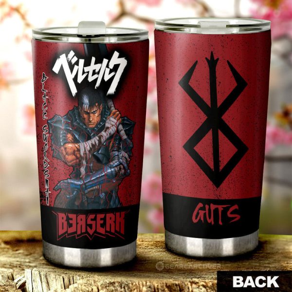 Guts Tumbler Cup Custom Berserk Anime Car Accessories