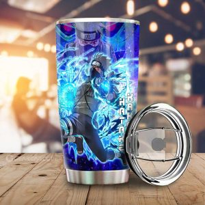 Guy And Kakashi Tumbler Cup Custom Characters Anime Car Interior Accessories