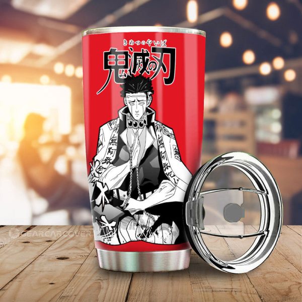 Gyomei Himejima Tumbler Cup Custom Car Accessories Manga Style For Fans