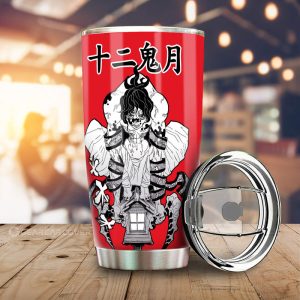 Gyutaro Tumbler Cup Custom Demon Slayer Anime Car Accessories Manga Style For Fans