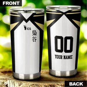 Haikyuu Fukurodani Personalized Tumbler Stainless Steel Vacuum Insulated 20oz