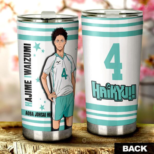 Hajime Iwaizumi Tumbler Cup Custom Haikyuu Anime Car Accessories