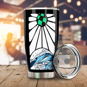 Hanafuda Great Wave Tumbler Cup Custom Car Interior Accessories