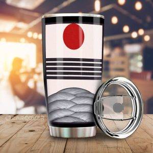 Hanafuda Rising Sun Tumbler Cup Custom Car Interior Accessories