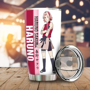 Haruno Sakura Tumbler Cup Custom Anime Car Accessories