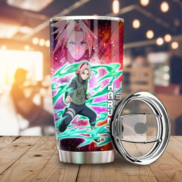 Haruno Sakura Tumbler Cup Custom Characters Anime Car Accessories