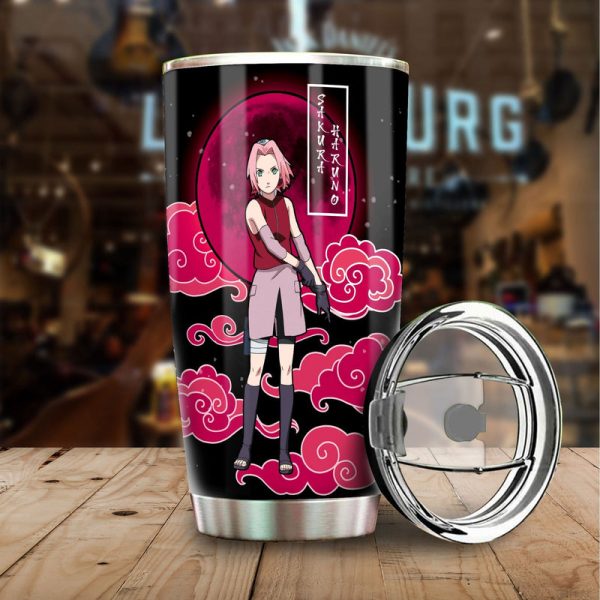 Haruno Sakura Tumbler Cup Custom Shippuden Anime Car Accessories