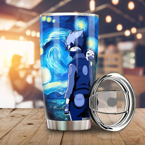 Hatake Kakashi Tumbler Cup Custom Starry Night Styles