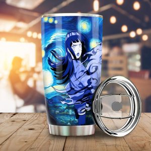 Hyuuga Hinata Tumbler Cup Custom Starry Night Styles