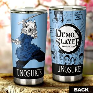 Inosuke Hashibira Tumbler Cup Custom Car Accessories Manga Style