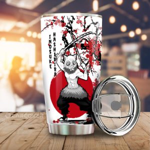 Inosuke Tumbler Cup Custom Japan Style Anime Demon Slayer Car Accessories