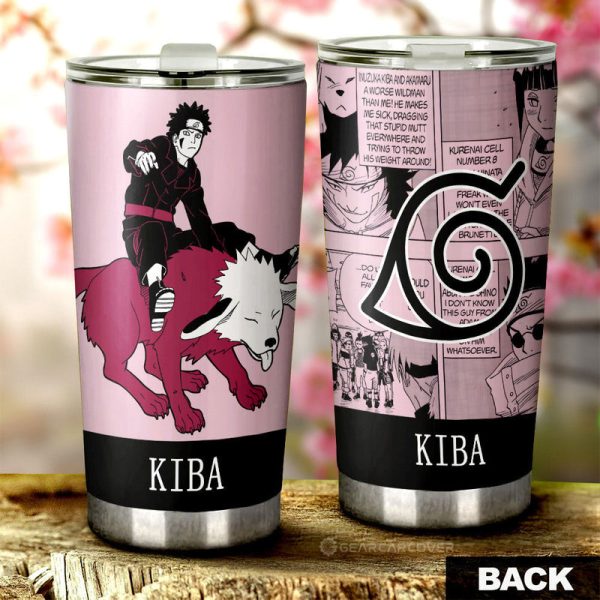 Inuzuka Kiba Tumbler Cup Custom Anime Car Accessories Manga Color Style