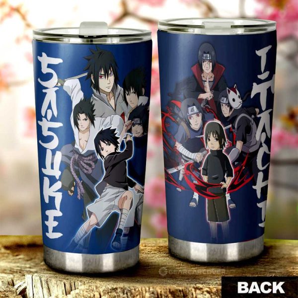 Itachi And Sasuke Tumbler Cup Custom Anime Car Accessories