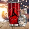 Itachi Mangekyo Sharingan Tumbler Cup Custom Anime Tie Dye Style