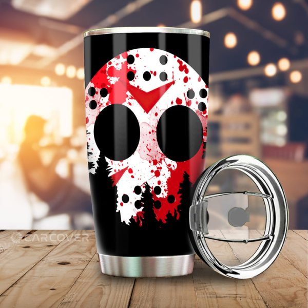 Jason Tumbler Cup Custom Car Accessories Creepy Halloween Decorations