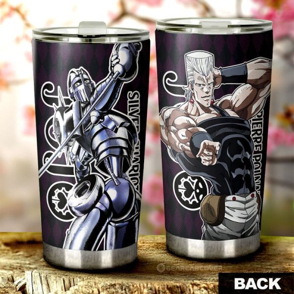 Jean Pierre Polnareff Tumbler Cup Custom Bizarre Adventure Car Accessories