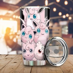 Jigglypuff Tumbler Cup Custom Car Accessories For Fans