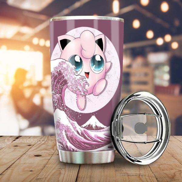 Jigglypuff Tumbler Cup Custom Pokemon Car Accessories