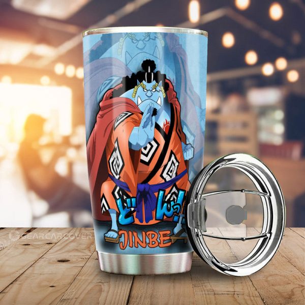 Jinbe Tumbler Cup Custom One Piece Anime Car Accessories