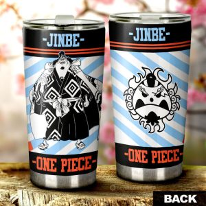 Jinbe Tumbler Cup Custom One Piece Anime Car Accessories Mix Manga Style