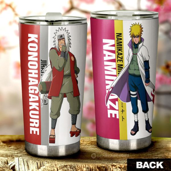 Jiraiya And Minato Tumbler Cup Custom Anime Car Accessories For Fans