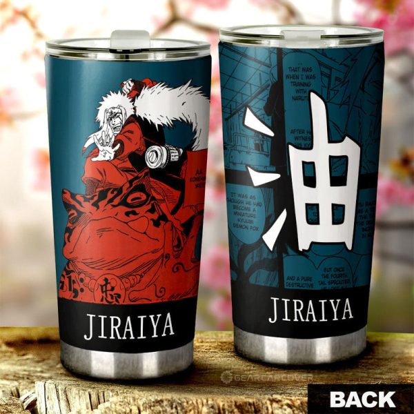 Jiraiya Tumbler Cup Custom Anime Car Accessories Manga Color Style