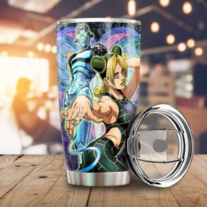 Jolyne Kuujou Tumbler Cup Custom JJBA Anime Car Accessories Galaxy Style