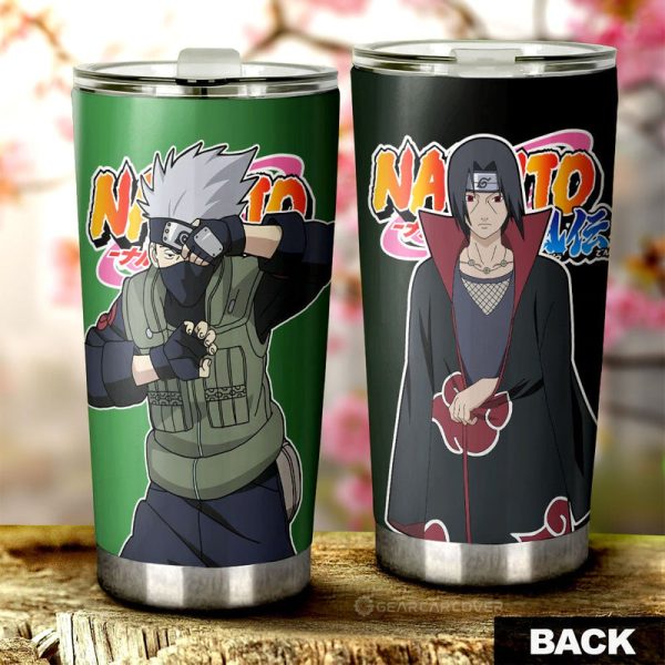 Kakashi And Itachi Tumbler Cup Custom Anime