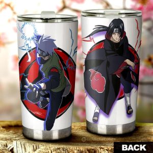 Kakashi And Itachi Tumbler Cup Custom For Anime Fans