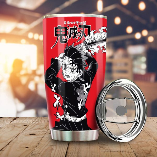 Kamado Tanjiro Tumbler Cup Custom Car Accessories Manga Style For Fans