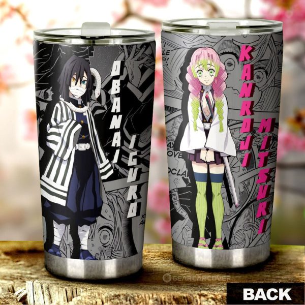 Kanroji And Obanai Tumbler Cup Custom Demon Slayer Anime Mix Mangas