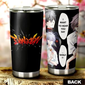 Kaworu Nagisa Tumbler Cup Custom NGE