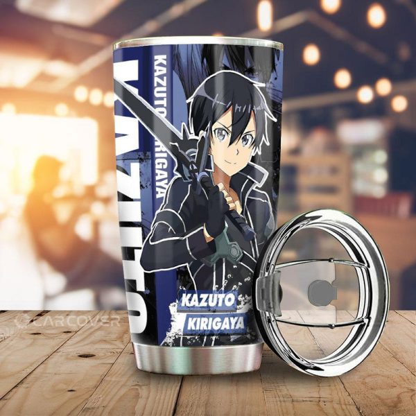 Kazuto Kirigaya Tumbler Cup Custom Sword Art Online Anime Car Interior Accessories