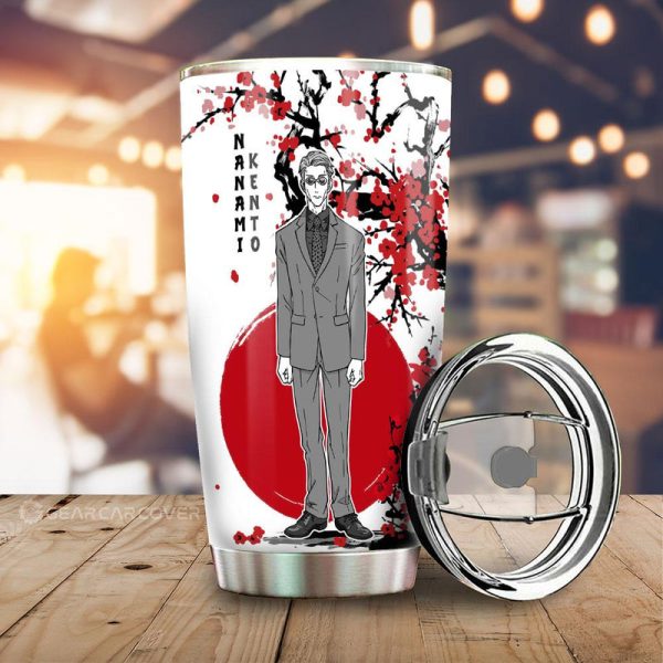 Kento Nanami Tumbler Cup Custom Japan Style Jujutsu Kaisen Anime Car Accessories