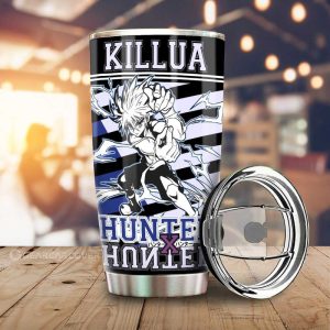 Killua Zoldyck Tumbler Cup Custom Hunter x Hunter Anime Car Interior Accessories