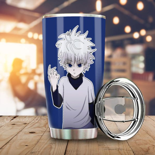 Killua Zoldyck Tumbler Cup Custom Main Hero Car Accessories