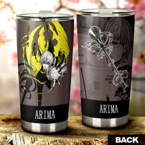 Kishou Arima Tumbler Cup Custom Tokyo Ghoul Anime Car Interior Accessories