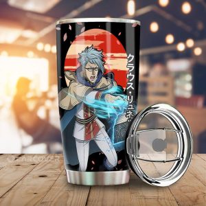 Klaus Lunettes Tumbler Cup Custom Black Clover Anime Car Accessories