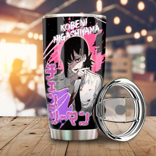 Kobeni Higashiyama Tumbler Cup Custom Chainsaw Man Anime Car Accessories